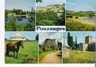 POUZAUGES 85  Vendée Vue Générale Carte Multivues  Edition Combiert - Pouzauges