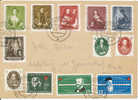 DDR 1957 CROCE ROSSA, SCIENZIATI FAMOSI, OPERE MUSEO DRESDA II. SERIE COMPLETE - Storia Postale