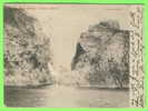 CARRICK-A-REDE, IRLAND NORTH - THE ROPE BRIDGE  - TRAVEL IN 1906 - VALENTINES SERIES - - Antrim