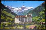 Switzerland,Gstaad,Royal- Hotel,General  View,Oldenhorn,vintage Postcard - Gstaad