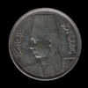 EGYPT / SILVER COIN / 5 PT. / 1937 / KING FAROUK / 2 SCANS . - Egypte