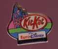 Pin's, Euro Disney, Partenaire, Kit Kat, Fantasyland - Disney