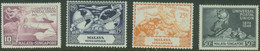 SINGAPORE..1949..Michel # 23-26...MLH...MiCV - 25 Euro. - Singapore (...-1959)