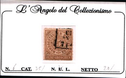 10118) Norddeutscher Postbezirk (Confederazione Germ. Del Nord)1868  Francobollo  N.6  Usato I° Scelta - Used