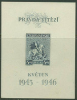CZECHOSLOVAKIA..1946..Michel  #  Block 8 (# 491A)...MNH. - Unused Stamps