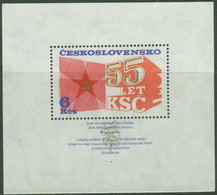 CZECHOSLOVAKIA..1976..Michel  #  Block 32 (# 2323)...MNH. - Unused Stamps