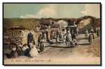 ALGERIE, SETIF, Une Rue Au Village Nègre, Animation, CPA Colorisée, Ed LL 33, Bon état, écrite - Sétif