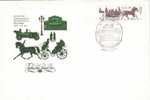 Russia -USSR 10.12.1981 Fdc. Horse And Sled. Unaddressed.5 - Gebruikt