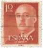 Espagne. 1955 ~ YT  854 - 10 C. Franco - Gebruikt