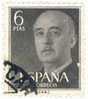 Espagne. 1955 ~ YT  868 - 6 P. Franco - Used Stamps