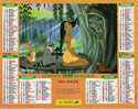 ALMANACH  1996 Du Facteur Lavigne Pocahontas  Les 101  Dalmatiens Dep 78 - Groot Formaat: 1991-00