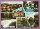 RIBERAC - Multivues Vue Générale Pont Sur La Dronne Eglise Barrage La Mare Aux Grenouilles - Riberac