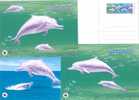 HONG KONG CHINA ENTIER PC011 Dauphins - Entiers Postaux