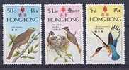 HONG KONG 0300/02 Oiseaux - Unused Stamps