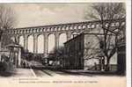 13 ROQUEFAVOUR * La Gare Et L'aqueduc  * Belle CPA Animée - - Roquevaire