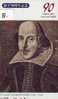 William Shakespeare  Phonecard Telecarte (8) PEINTURE PAINTING - ENGLAND RELATED - AUTHOR  RARE! - Personnages