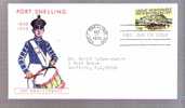 FDC Fort Snelling - 150th Anniversary - Cover By Jackson - 1970 - Scott 1409 - 1961-1970