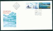 FDC 4639 Bulgaria 2004 / 7 Europa 2004: Tourism Europa: Ferien SKIING PARACHUTTING HOTELS - 2004