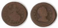 GRANDE  -  BRETAGNE    1    FARTHING    1721       RARE !!! - A. 1 Farthing