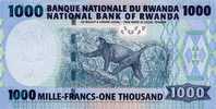 RUANDA / RWANDA  1.000  FRANCOS  2.004  KM#31     PLANCHA/UNC/SC     DL-6314 C - Ruanda