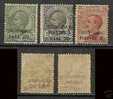 LEVANTE -COSTANTINOPOLI -1922 - Sassone # 41/43 -MINT LH - Decalco Della Soprastampa # 41 And # 42 - European And Asian Offices