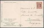 3 C. Brun-rouge HOUYOUX Surcharge Typo BRUXELLE 1923 BRUSSEL S/C.V. - TB - 3590 - Typo Precancels 1922-31 (Houyoux)