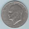 USA  1972 D Eisenhower Dollar - 1971-1978: Eisenhower