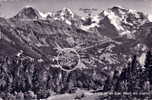 CPSM Format CPA Carte Postale SUISSE WENGEN Jungfrau - REAL PHOTO TBE - Wengen