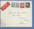 848A+854+925 Op EXPRES-brief Met Telegraafstempel BRUSSEL NOORD - 1936-1951 Poortman