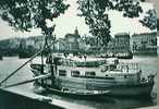 NAVE TRAGHETTO SU LAGO BASEL SUISSE  LA MOUETTE ADAM VB1957 R5585 - Houseboats