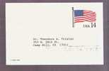 Postal Card - Stars And Strips - Flag Of The United States - Scott # UX153 - Enveloppes