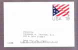 Postal Card - Stars And Strips - Flag Of The United States - Scott # UX153 - Sobres