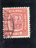 Islande 1907 - Yv.no.52 Oblitere(d) - Gebraucht