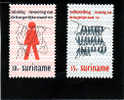 C1628 - Surinam  1971 - Michel 605/6  Neufs** - Suriname ... - 1975