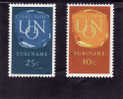 C1625 - Surinam 1970 - Michel 579/80 Neufs** - Surinam ... - 1975