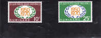 C1623 - Surinam 1970 - Michel 575/6 Neufs** - Surinam ... - 1975