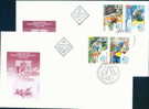 FDC 4608 Bulgaria 2003 /13, Sport: New Olympic Sports -Taekwondo , Downhill Cycling ,Softball , Slalom Canoeing Taekwand - Hippisme