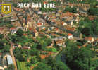 Carte Postale 27.  Pacy-sur-Eure Vue D'avion Trés Beau Plan - Pacy-sur-Eure