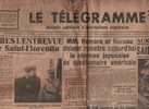 LE TELEGRAMME 6 DECEMBRE 1941 - SAINT FLORENTIN - JAPONAIS - LYBIE - BETHUNE SAINT OMER CALAIS DUNKERQUE ARRAS SAINT POL - Informations Générales