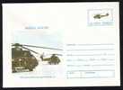 Romania 1996  Cover ENTIER POSTAUX With Helicopters . - Helicópteros