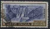 PIA - IND - 1967-69 : Diga Di Bakhra - (Yv 232) - Oblitérés