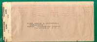 UK - 1944 CENSORED COVER SURREY To CALIFORNIA - MECHANICAL SURREY CANCEL - Lettres & Documents