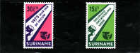 Surinam 1975 , Michel 693/4 , Neufs** - Suriname ... - 1975