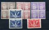 Couple Royal Avec Prime   240-244 **   Postfris ++ - Unused Stamps