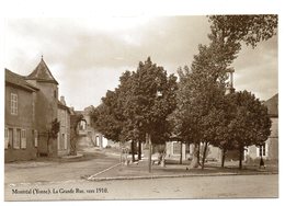 CPM REPRODUCTION   89      MONTREAL    LA GRANDE RUE     VERS 1910 - Montreal