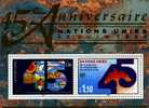 UNITED NATIONS - GENEVE  -  1990  45° ANN. UNITED NATIONS M/S MINT NH - Andere & Zonder Classificatie