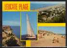 11 LEUCATE Plage, Multivue, Souvenir, Voilier, Falaise, Vue Générale, Ed SA 4173, CPSM 10x15, 1983 - Leucate