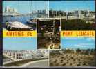 11 LEUCATE Port, Multivue, Souvenir, Amitiés, Immeubles, Piscine, Ed SA 4341, CPSM 10x15, 1988 - Leucate