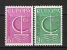 Belgie OCB 1389 / 1390 (**) - 1966