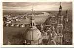 46106 .ZARAGOZA . VISTA PANORAMICA DEL EBRO Y CUPULAS DEL PILAR. - Zaragoza